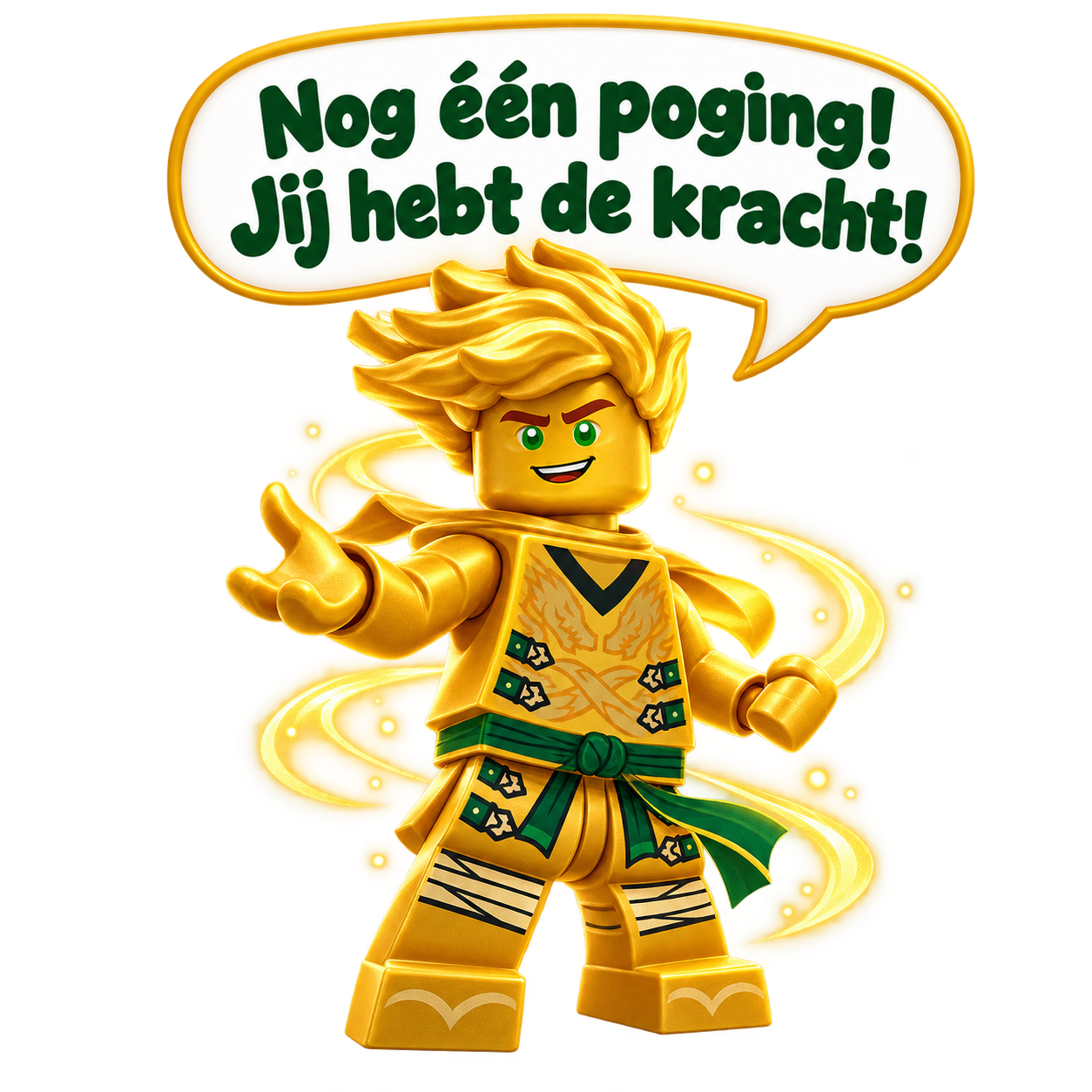 Nog één poging! Jij hebt de kracht!
